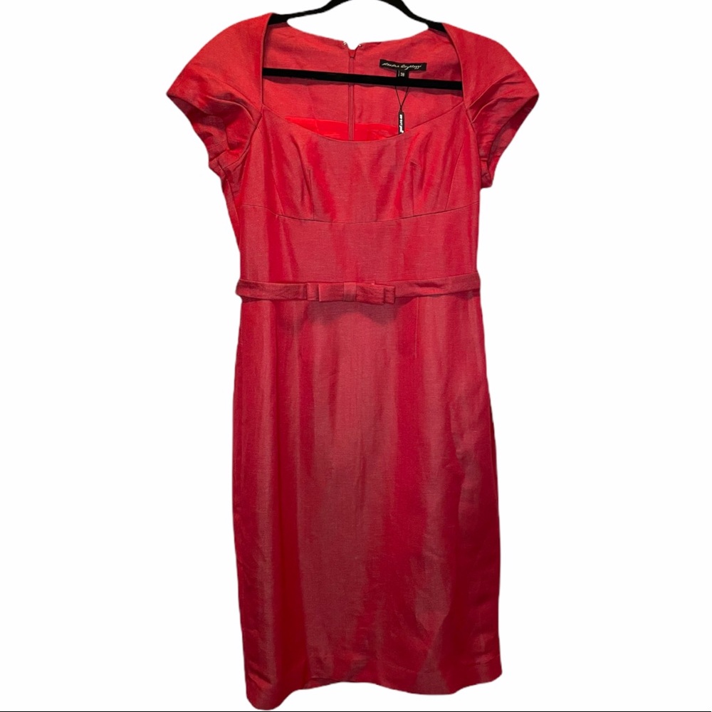 FEMME Sandra Angelozzi NWT Red Robe Dress